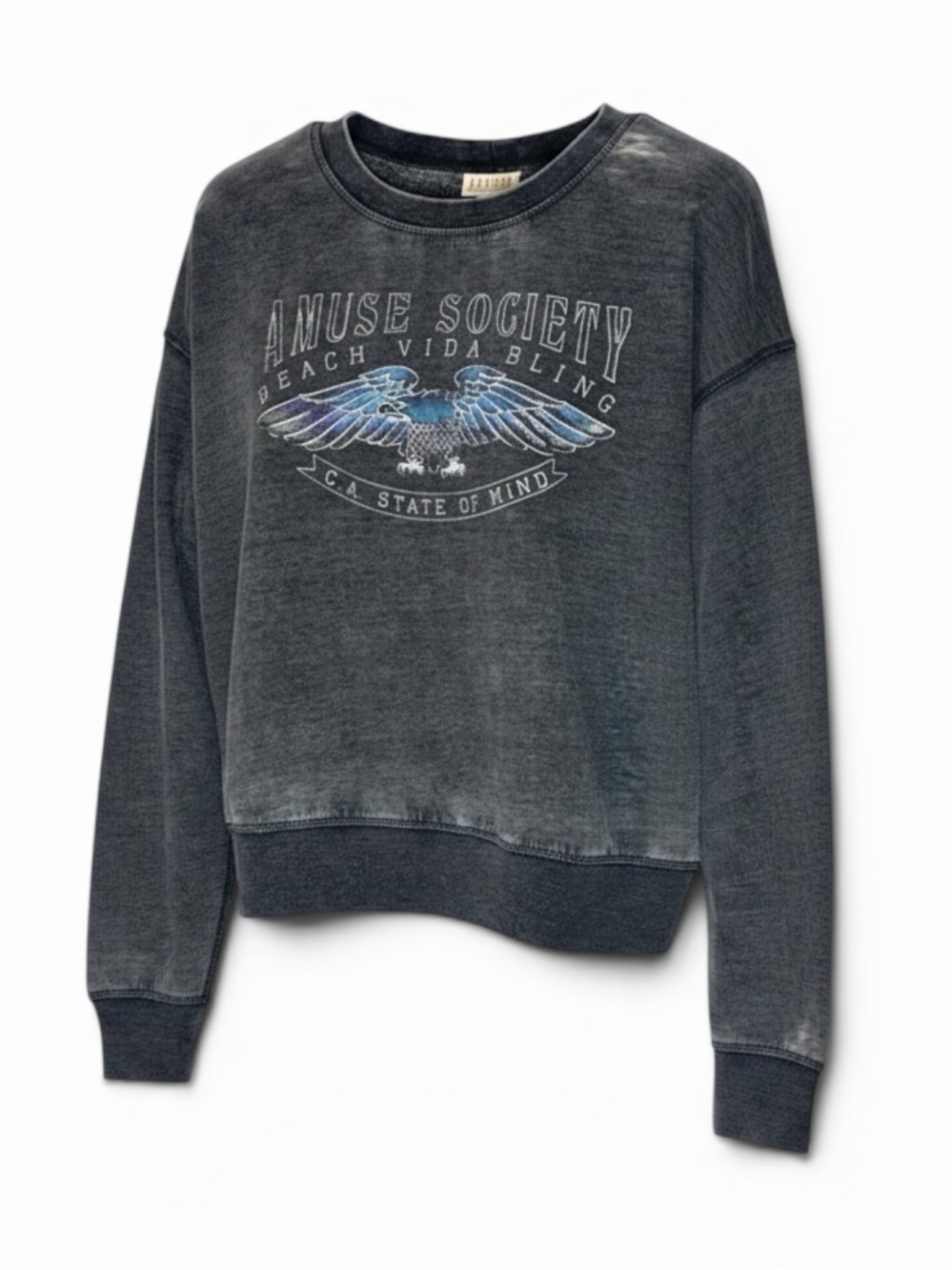 NWT Amuse Society California State of Mind Super Soft Sweater Size Large